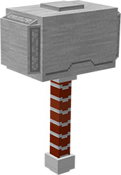 Мод Мощное оружие 3D для Minecraft PE