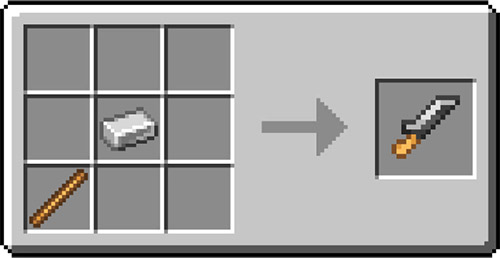 Мод Средневековое оружие для Minecraft PE
