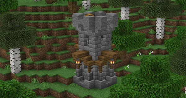 Мод Улучшенные стандартные структуры для Minecraft PE