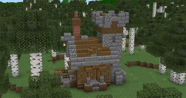 Мод Улучшенные стандартные структуры для Minecraft PE