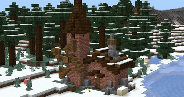 Мод Улучшенные стандартные структуры для Minecraft PE