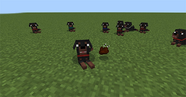 Мод Собаки для Minecraft PE