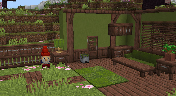 Мод Потрясающая мебель для Minecraft PE