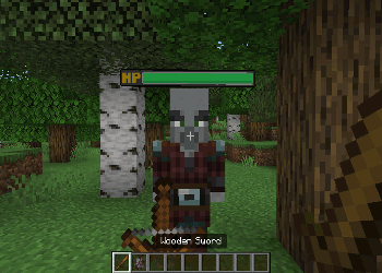Мод Полоски здоровья для Minecraft PE