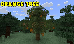 Мод Фрукты на деревьях для Minecraft PE