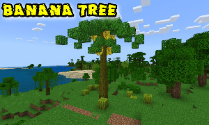 Мод Фрукты на деревьях для Minecraft PE