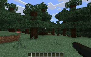 Мод Простое оружие FWS для Minecraft PE