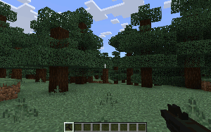Мод Простое оружие FWS для Minecraft PE