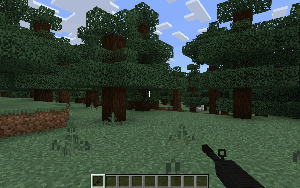Мод Простое оружие FWS для Minecraft PE