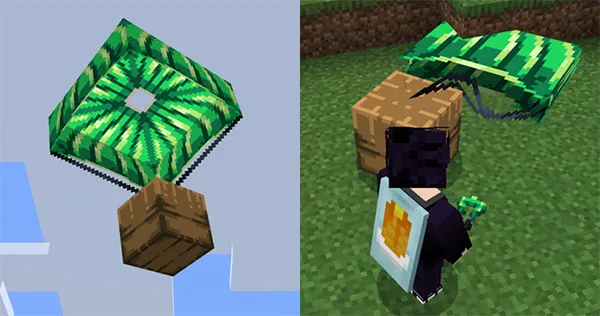 Мод Аирдроп для Minecraft PE