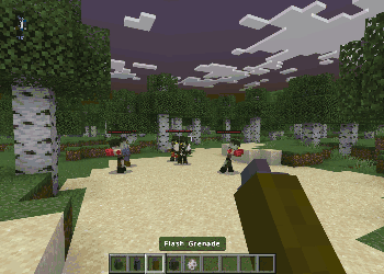 Мод Настоящее выживание - Зомби-апокалипсис для Minecraft PE