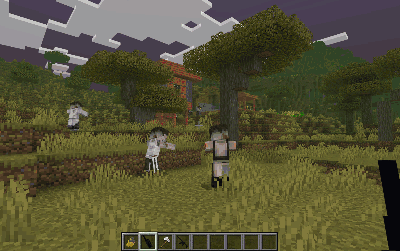 Мод Настоящее выживание - Зомби-апокалипсис для Minecraft PE