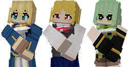 Мод Вайфу для Minecraft PE