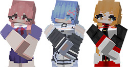 Мод Вайфу для Minecraft PE