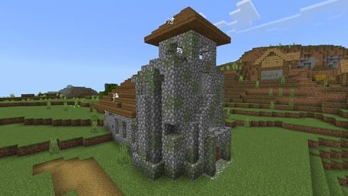 Мод Заброшенные и разрушенные структуры для Minecraft PE