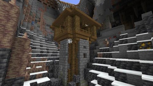 Мод Заброшенные и разрушенные структуры для Minecraft PE