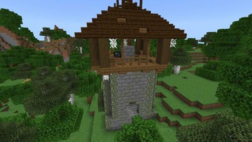Мод Заброшенные и разрушенные структуры для Minecraft PE