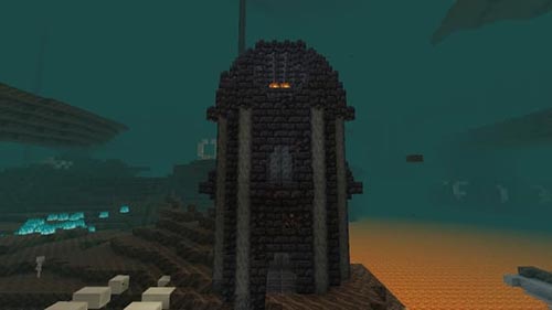 Мод Заброшенные и разрушенные структуры для Minecraft PE