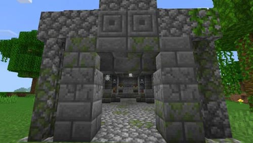 Мод Заброшенные и разрушенные структуры для Minecraft PE