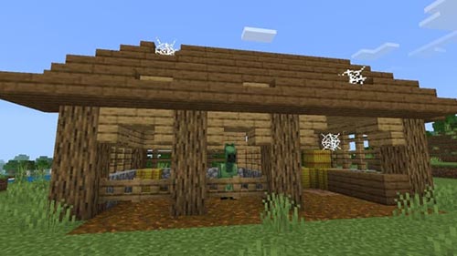 Мод Заброшенные и разрушенные структуры для Minecraft PE