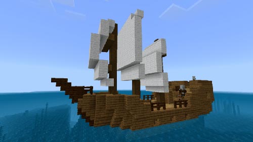 Мод Заброшенные и разрушенные структуры для Minecraft PE