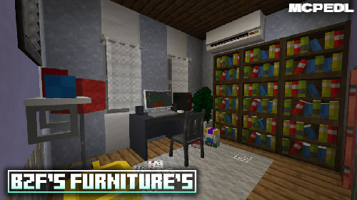 Мод Мебель от Bzf для Minecraft PE