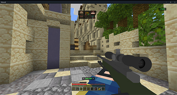Карта Counter-Strike для Minecraft PE