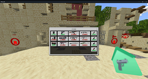 Карта Counter-Strike для Minecraft PE