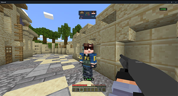 Карта Counter-Strike для Minecraft PE