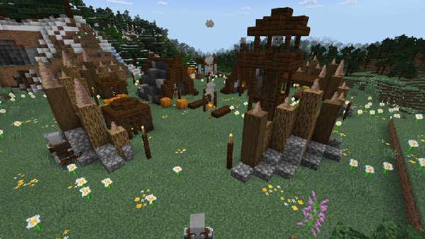 Мод Рейдеры подземелий для Minecraft PE
