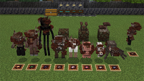 Мод Грибковое заражение для Minecraft PE