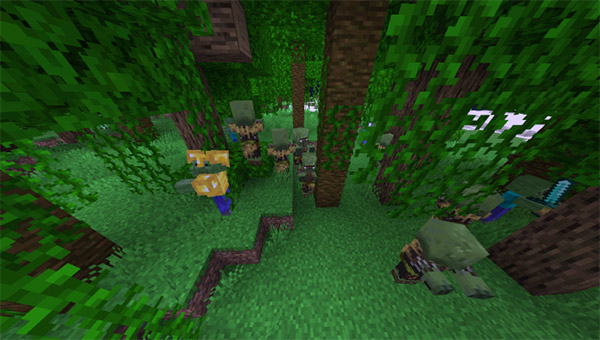 Мод Орда мобов для Minecraft PE