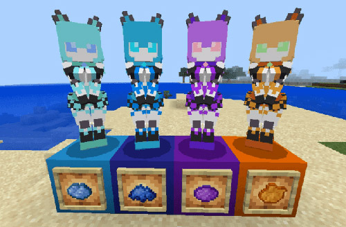 Мод Милые роботы для Minecraft PE