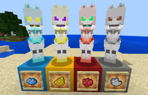 Мод Милые роботы для Minecraft PE