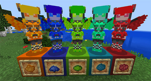 Мод Милые роботы для Minecraft PE