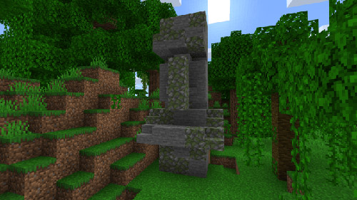 Мод Простые структуры для Minecraft PE
