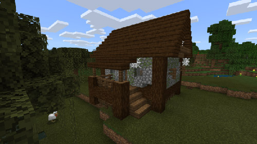 Мод Простые структуры для Minecraft PE