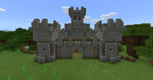 Мод Простые структуры для Minecraft PE