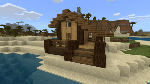 Мод Простые структуры для Minecraft PE