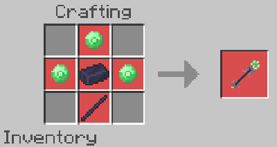 Мод Спектральное снаряжение для Minecraft PE