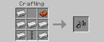 Мод Велосипеды для Minecraft PE