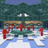 Мод Ледяная магия для Minecraft PE