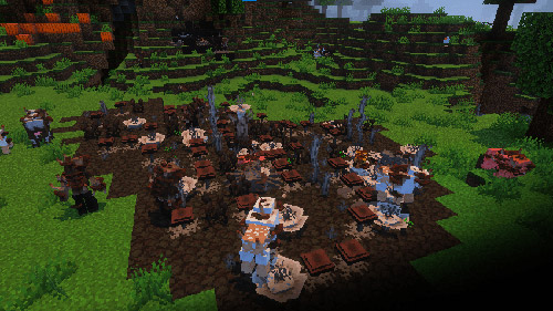Мод Грибковое заражение для Minecraft PE