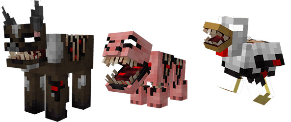 Мод Мрачная инфекция для Minecraft PE