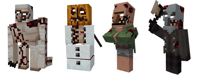 Мод Мрачная инфекция для Minecraft PE