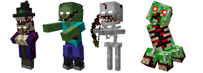 Мод Мрачная инфекция для Minecraft PE