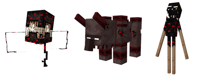 Мод Мрачная инфекция для Minecraft PE
