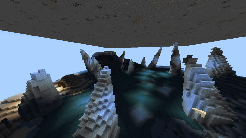 Карта Многослойное выживание для Minecraft PE