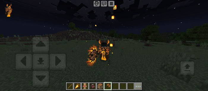 Мод Стихийное оружие для Minecraft PE