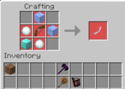 Мод Стихийное оружие для Minecraft PE